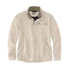 Carhartt Men's 1/4 - Zip Pocket Sweater Fleece - Oat Milk - Lenny's Shoe & Apparel