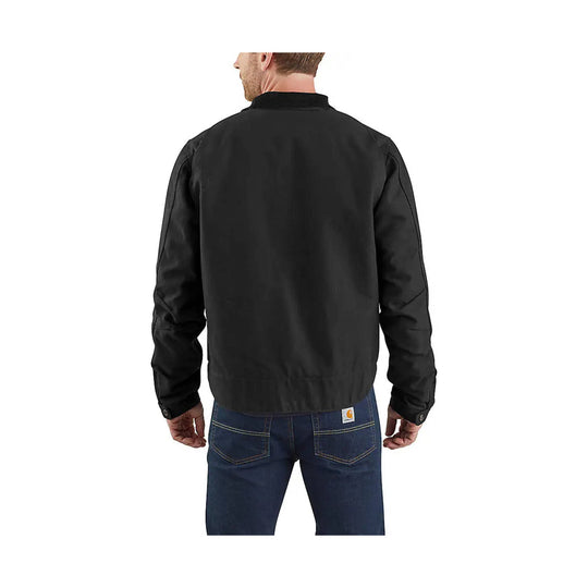 Carhartt Men's Blanket Lined Relaxed Fit Detroit Jacket - Black - Lenny's Shoe & Apparel