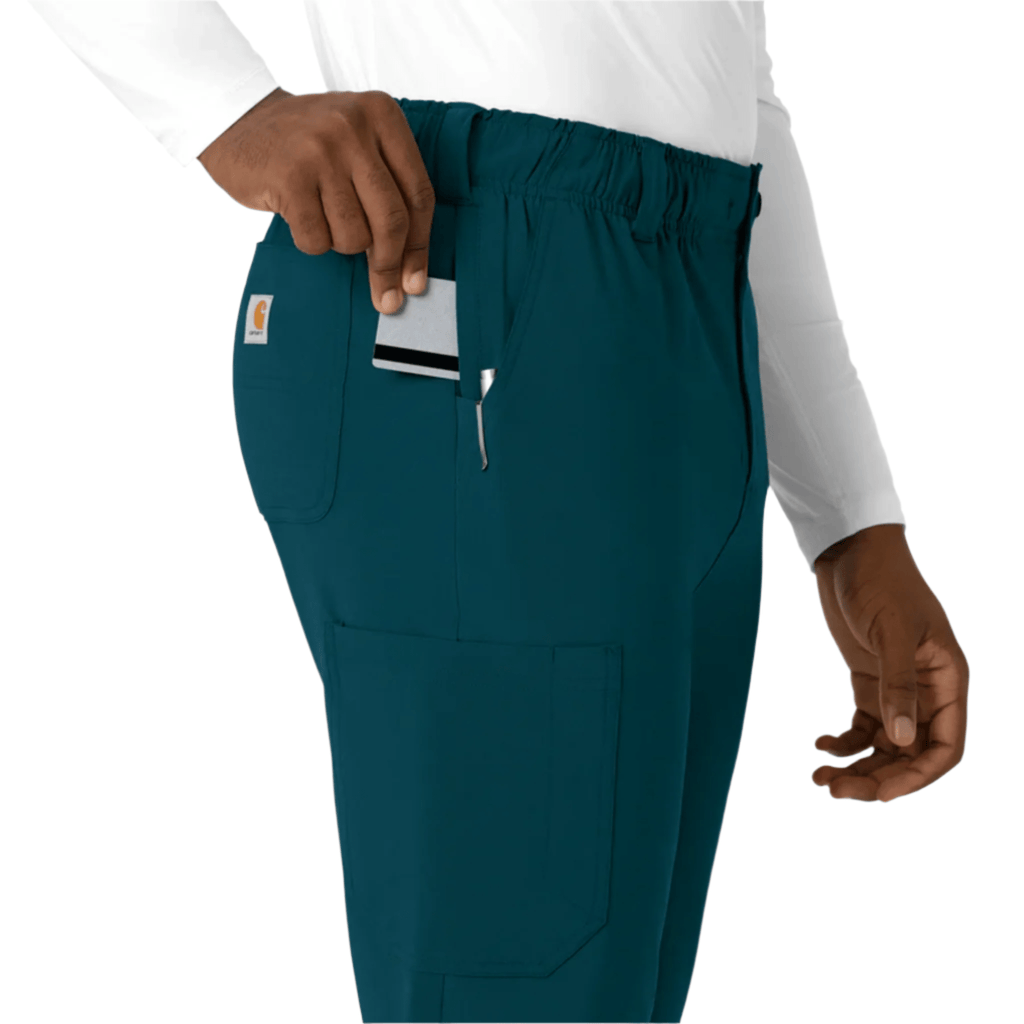 Carhartt Men's Cross Flex Straight Leg Scrub Pant - Caribbean - Lenny's Shoe & Apparel