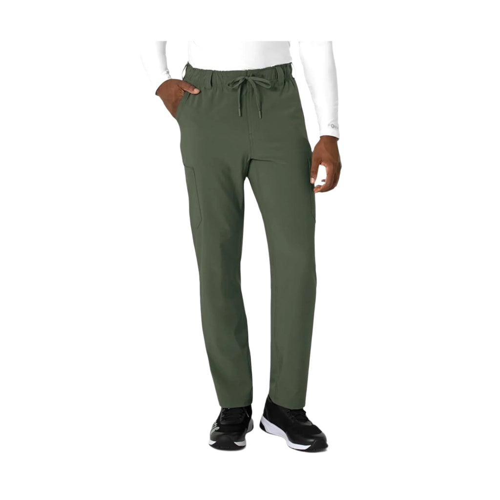 Carhartt Men's Cross Flex Straight Leg Scrub Pant - Olive - Lenny's Shoe & Apparel