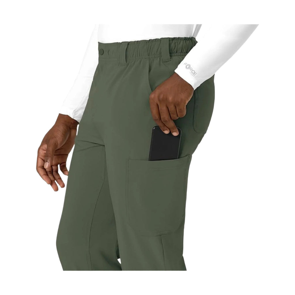 Carhartt Men's Cross Flex Straight Leg Scrub Pant - Olive - Lenny's Shoe & Apparel