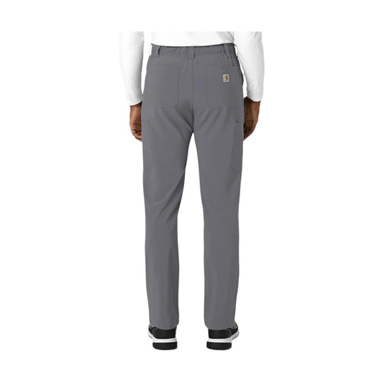 Carhartt Men's Cross Flex Straight Leg Scrub Pant - Pewter - Lenny's Shoe & Apparel