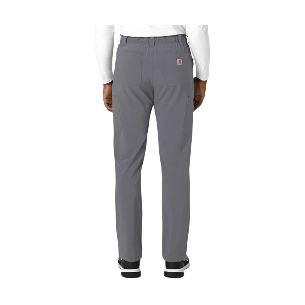 Carhartt Men's Cross Flex Straight Leg Scrub Pant - Pewter - Lenny's Shoe & Apparel