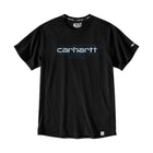 Carhartt Men's Force Relaxed Fit Midweight Short Sleeve Logo Graphic T Shirt - Black - Lenny's Shoe & Apparel