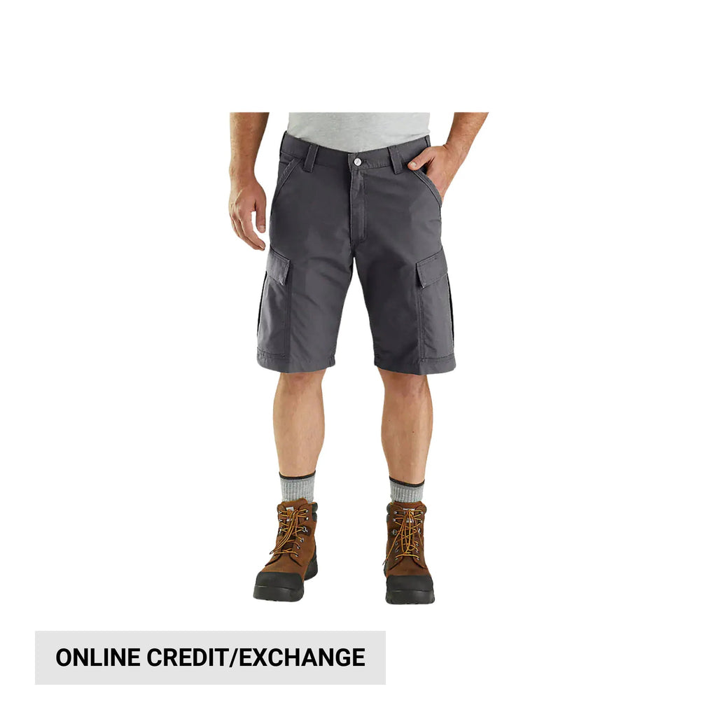 Carhartt Men's Force Relaxed Fit Ripstop Cargo Work Short - Shadow - Lenny's Shoe & Apparel