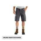 Carhartt Men's Force Relaxed Fit Ripstop Cargo Work Short - Shadow - Lenny's Shoe & Apparel