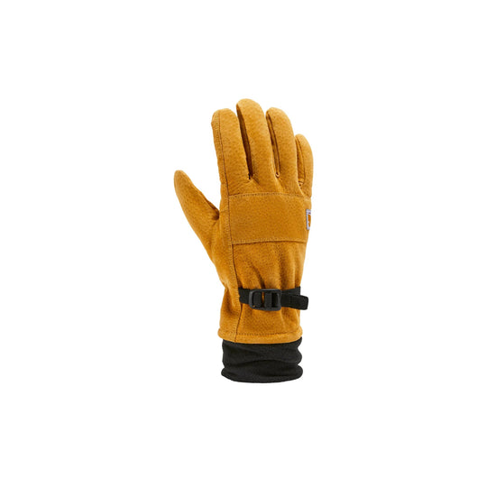 Carhartt Men's Leather Sherpa Lined Gloves - Barley - Lenny's Shoe & Apparel