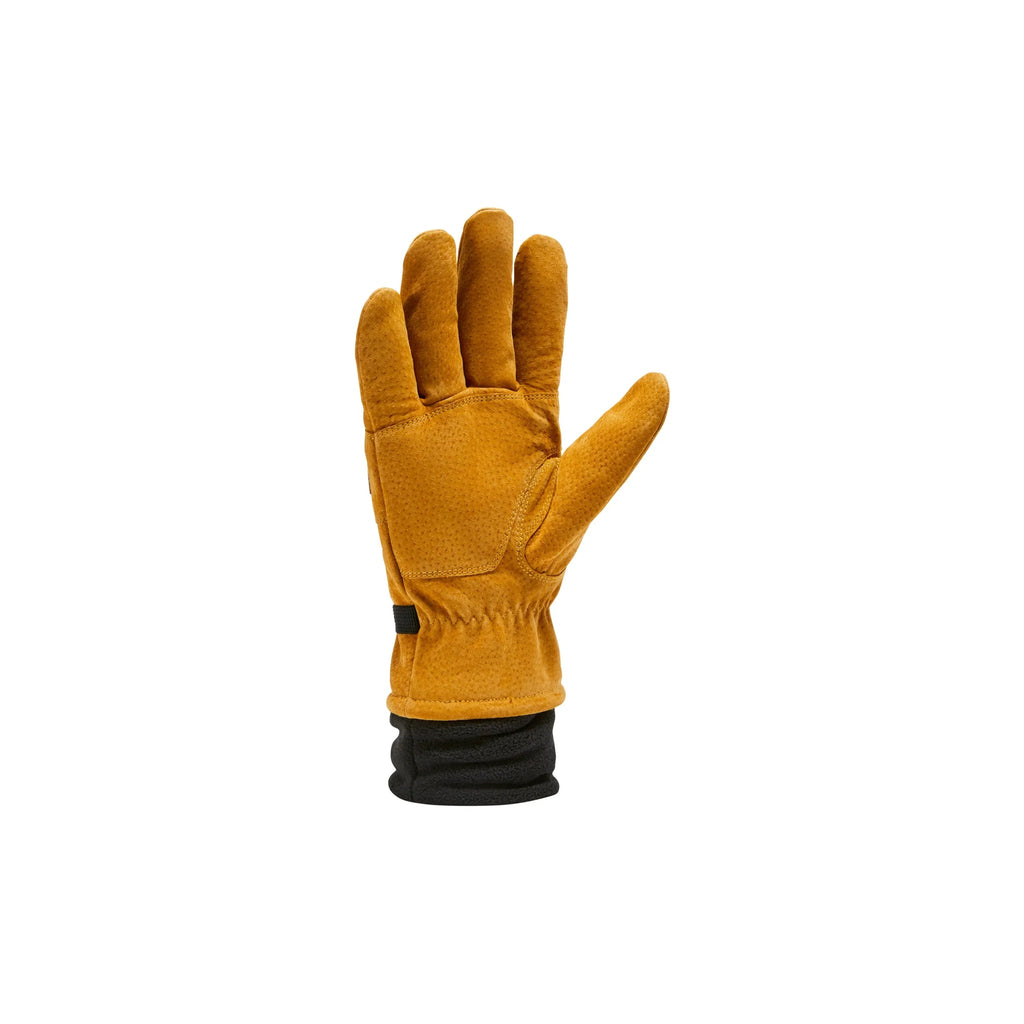 Carhartt Men's Leather Sherpa Lined Gloves - Barley - Lenny's Shoe & Apparel