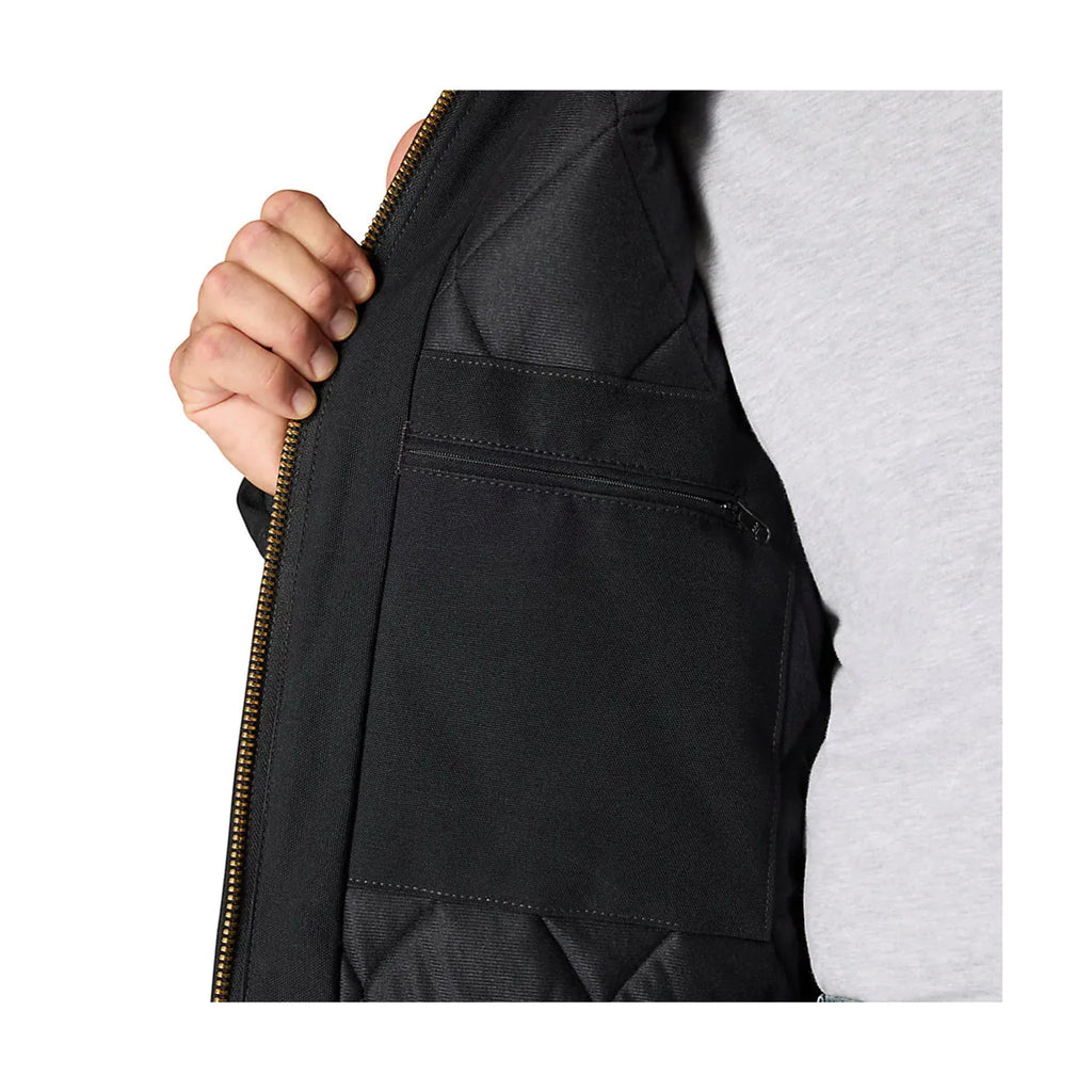 Carhartt Men's Loose Fit Firm Duck Insulated Jacket - Black - Lenny's Shoe & Apparel