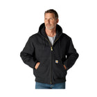 Carhartt Men's Loose Fit Firm Duck Insulated Jacket - Black - Lenny's Shoe & Apparel