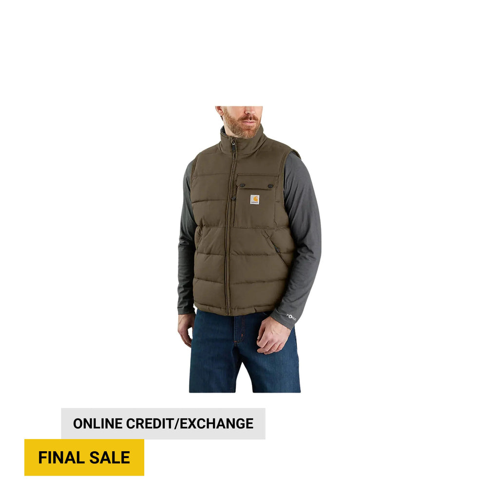 Carhartt Men's Montana Loose Fit Insulated Vest - Tarmac - Lenny's Shoe & Apparel