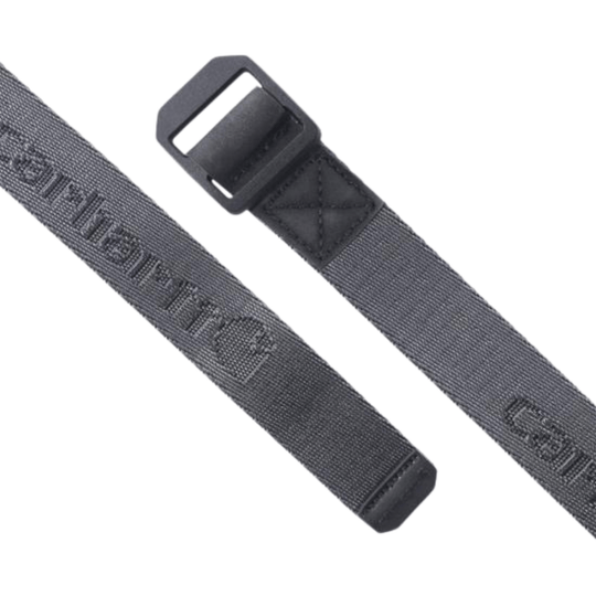 Carhartt Men's Nylon Webbing Ladder Lock Belt - Gravel - Lenny's Shoe & Apparel