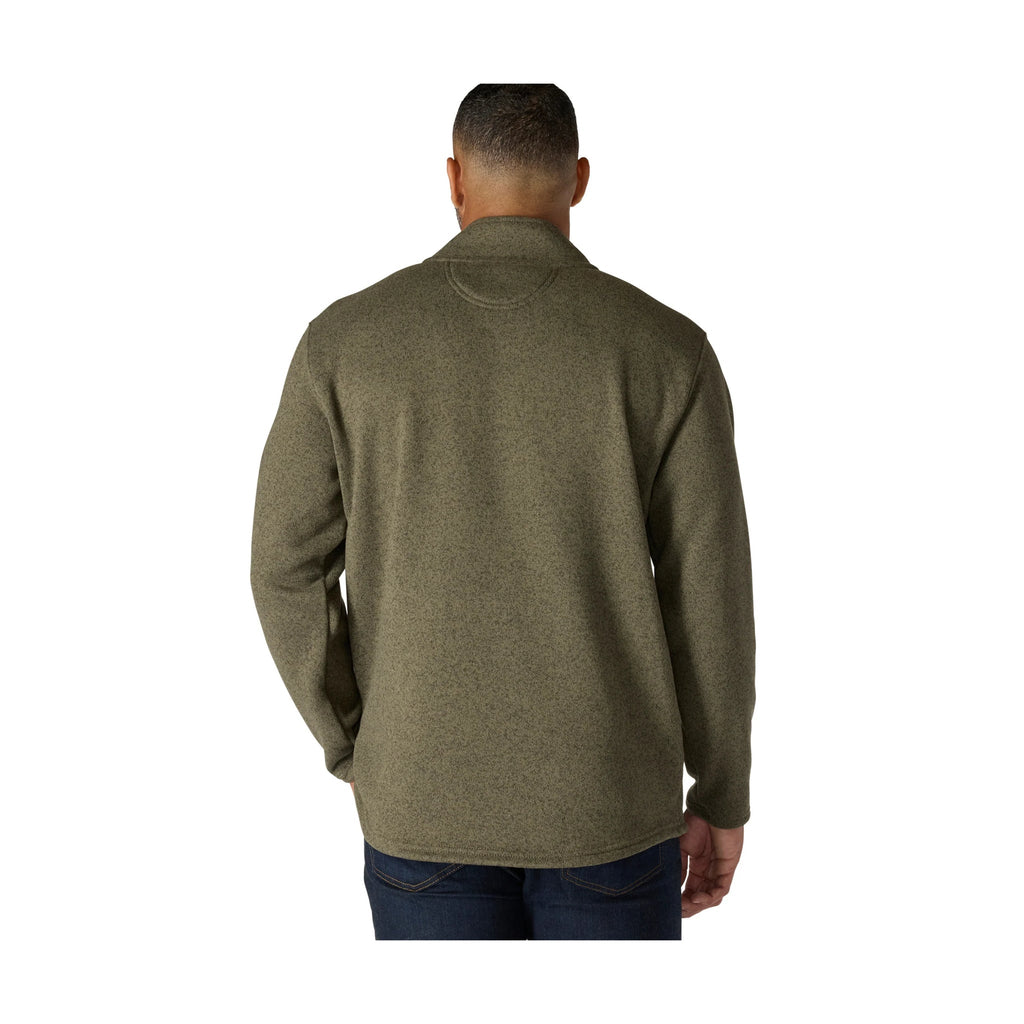Carhartt Men's Quarter Zip Pocket Sweater Fleece - Dusty Olive - Lenny's Shoe & Apparel