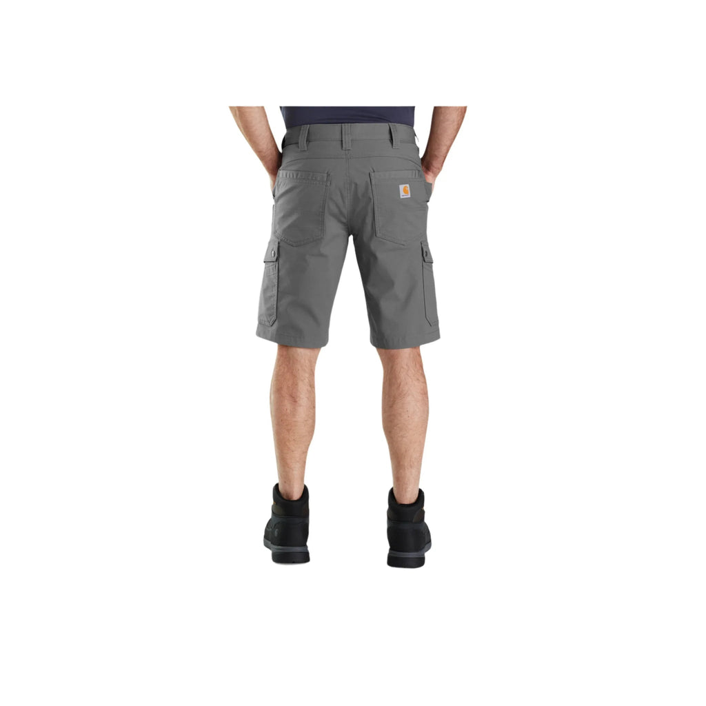 Carhartt Men's Relaxed 11 Inch Ripstop Cargo Work Short - Steel - Lenny's Shoe & Apparel