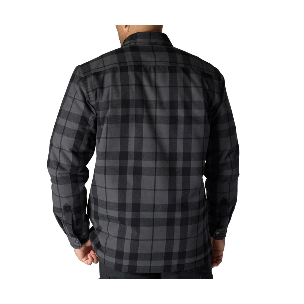 Carhartt Men's Relaxed Fit Flannel Sherpa Lined Shirt Jac - Shadow - Lenny's Shoe & Apparel