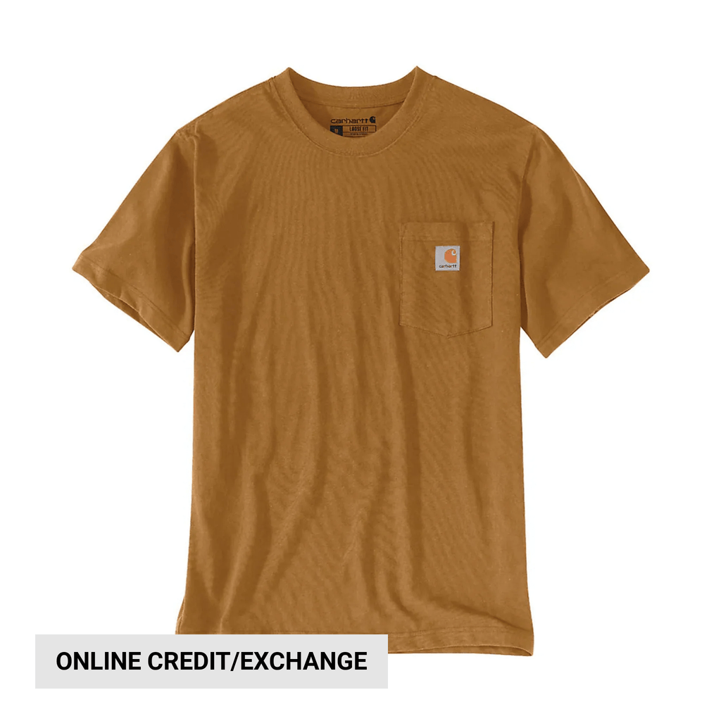 Carhartt Men's Relaxed Fit Heavyweight Short Sleeve Graphic T Shirt - Carhartt Brown - Lenny's Shoe & Apparel