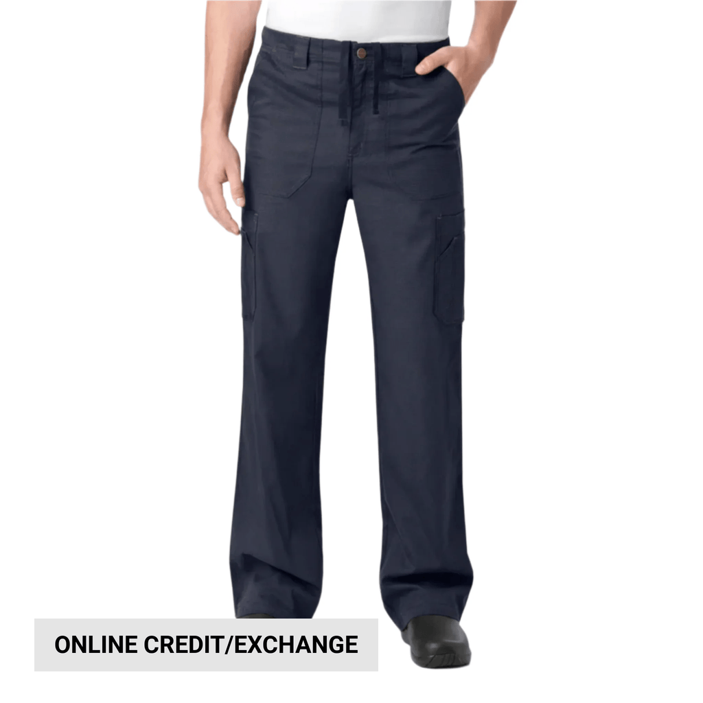 Carhartt Men's Ripstop Boot Cut Cargo Scrub Pant - Navy - Lenny's Shoe & Apparel