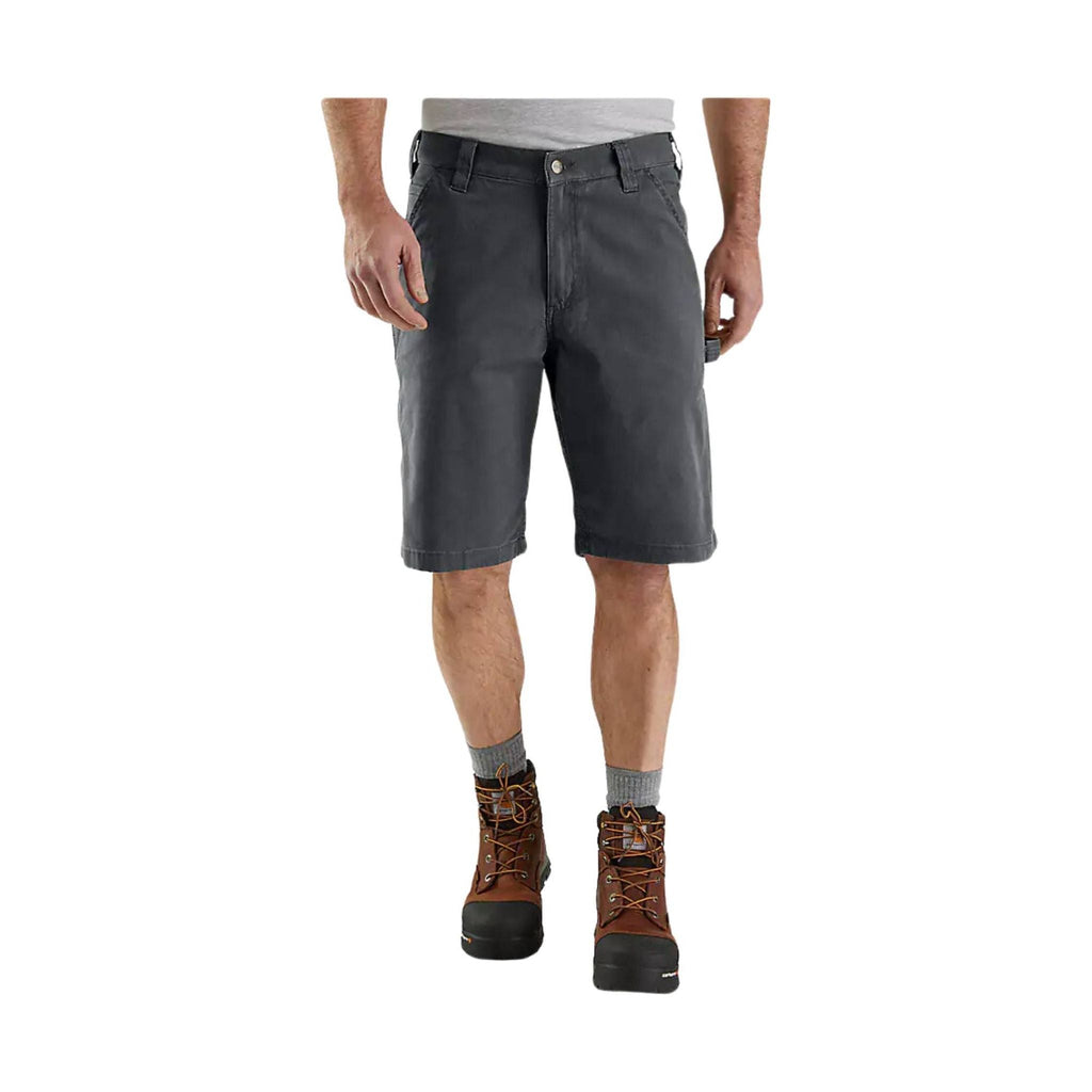 Carhartt Men's Rugged Flex Relaxed Fit Canvas Utility Work Shorts 11 Inch - Shadow - Lenny's Shoe & Apparel
