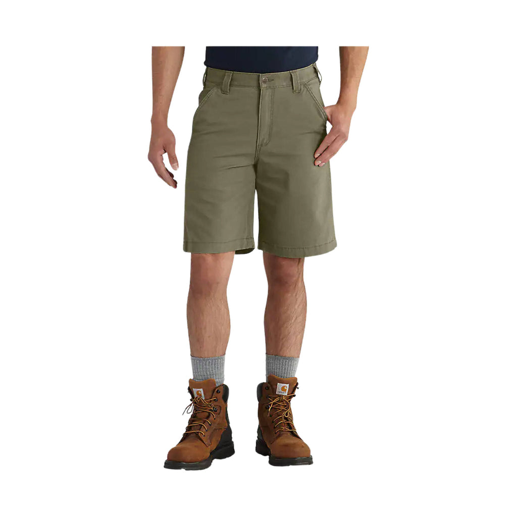 Carhartt Men's Rugged Flex Rigby Short 10 Inch - Burnt Olive - Lenny's Shoe & Apparel