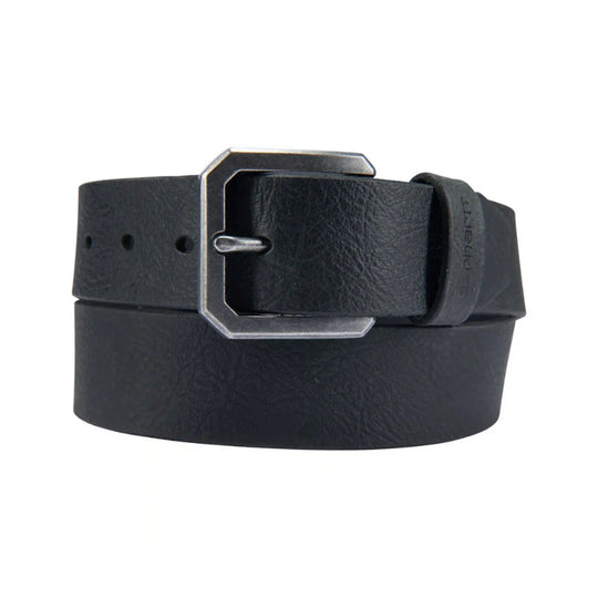 Carhartt Men's Saddle Leather Classic Belt - Black - Lenny's Shoe & Apparel