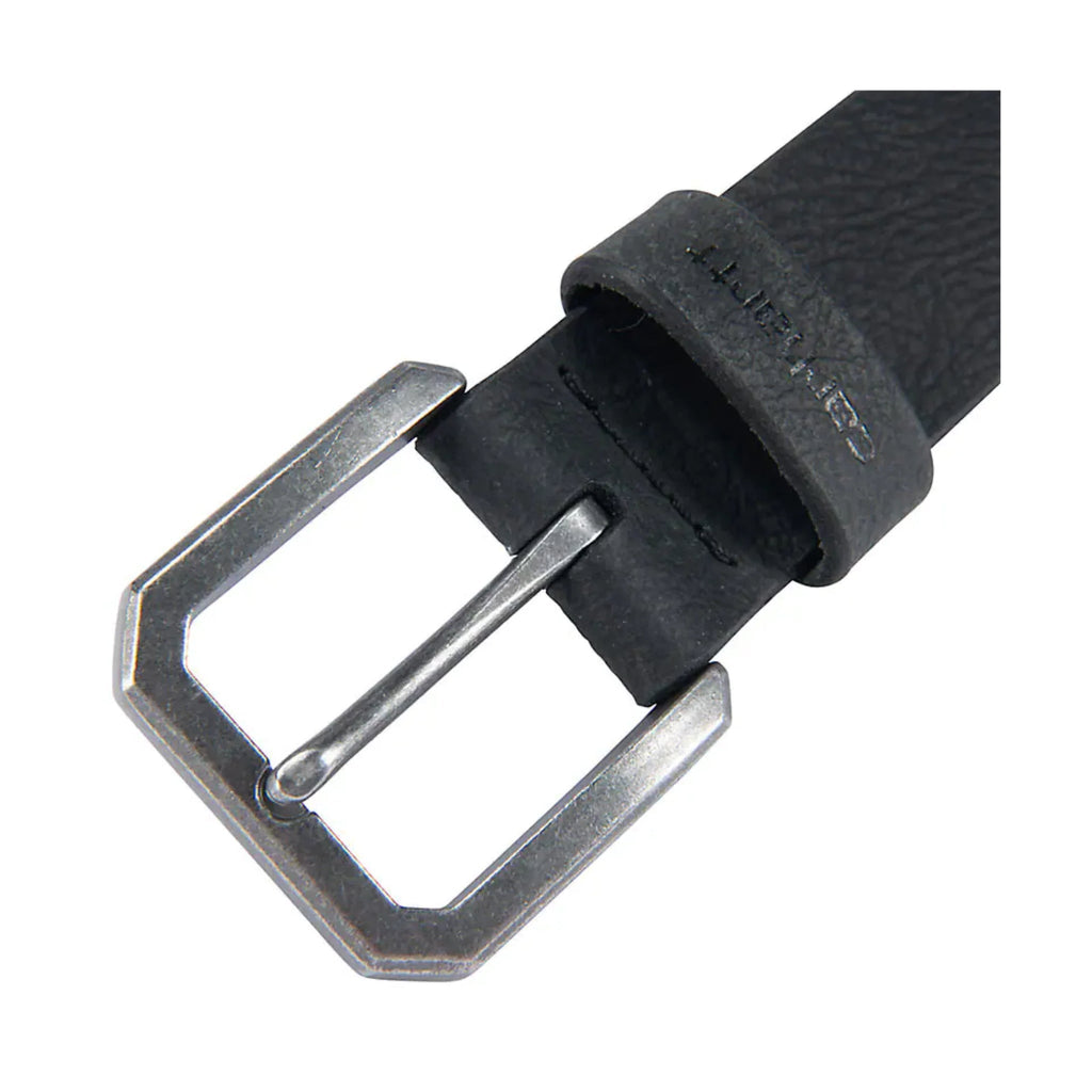 Carhartt Men's Saddle Leather Classic Belt - Black - Lenny's Shoe & Apparel
