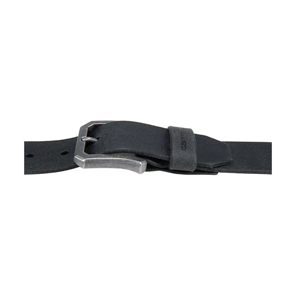 Carhartt Men's Saddle Leather Classic Belt - Black - Lenny's Shoe & Apparel