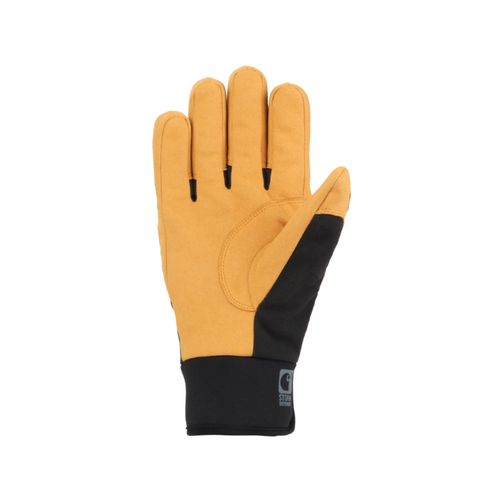 Carhartt Men's Storm Defender Insulated Secure Cuff Gloves - Black Barley - Lenny's Shoe & Apparel