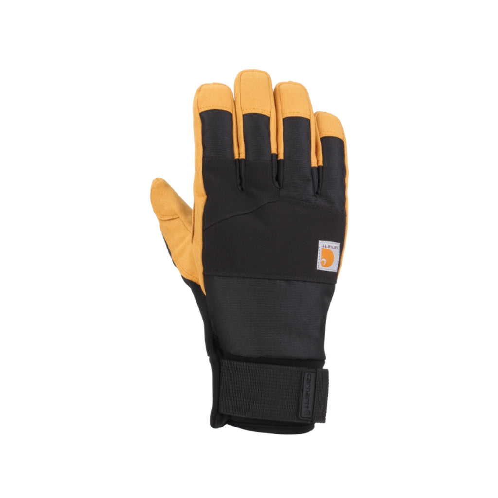 Carhartt Men's Storm Defender Insulated Secure Cuff Gloves - Black Barley - Lenny's Shoe & Apparel