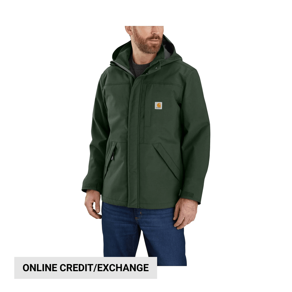 Carhartt Men's Storm Defender Loose Fit Heavy Weight Rain Jacket - Mountain View - Lenny's Shoe & Apparel