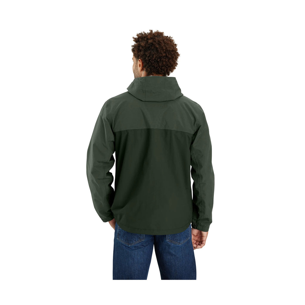 Carhartt Men's Storm Defender Relaxed Fit Lightweight Packable Jacket - Forestry Green/Dark Forestry Green - Lenny's Shoe & Apparel