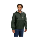 Carhartt Men's Storm Defender Relaxed Fit Lightweight Packable Jacket - Forestry Green/Dark Forestry Green - Lenny's Shoe & Apparel