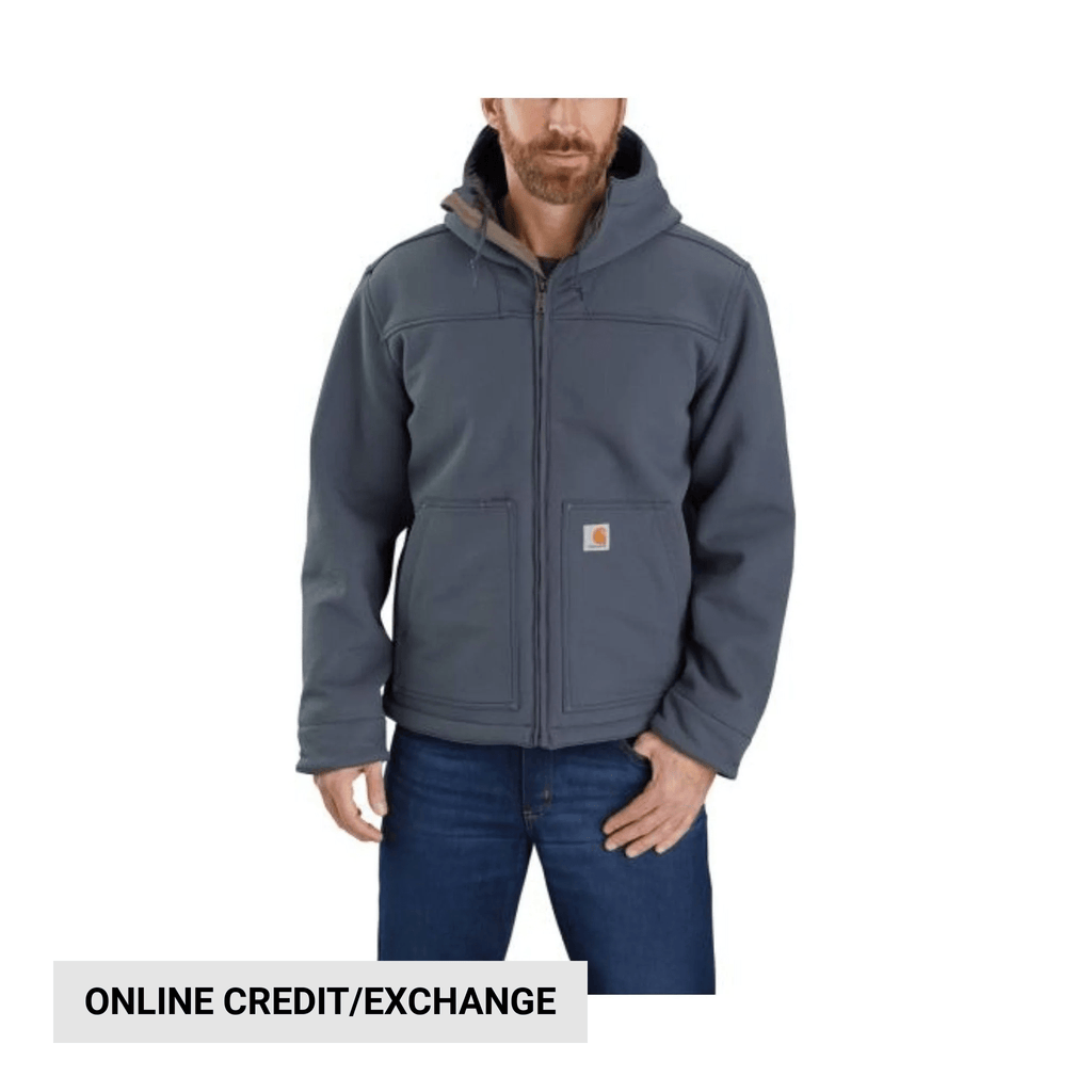Carhartt Men's Super Dux Sherpa Lined Relaxed Fit Active Jac - Bluestone - Lenny's Shoe & Apparel