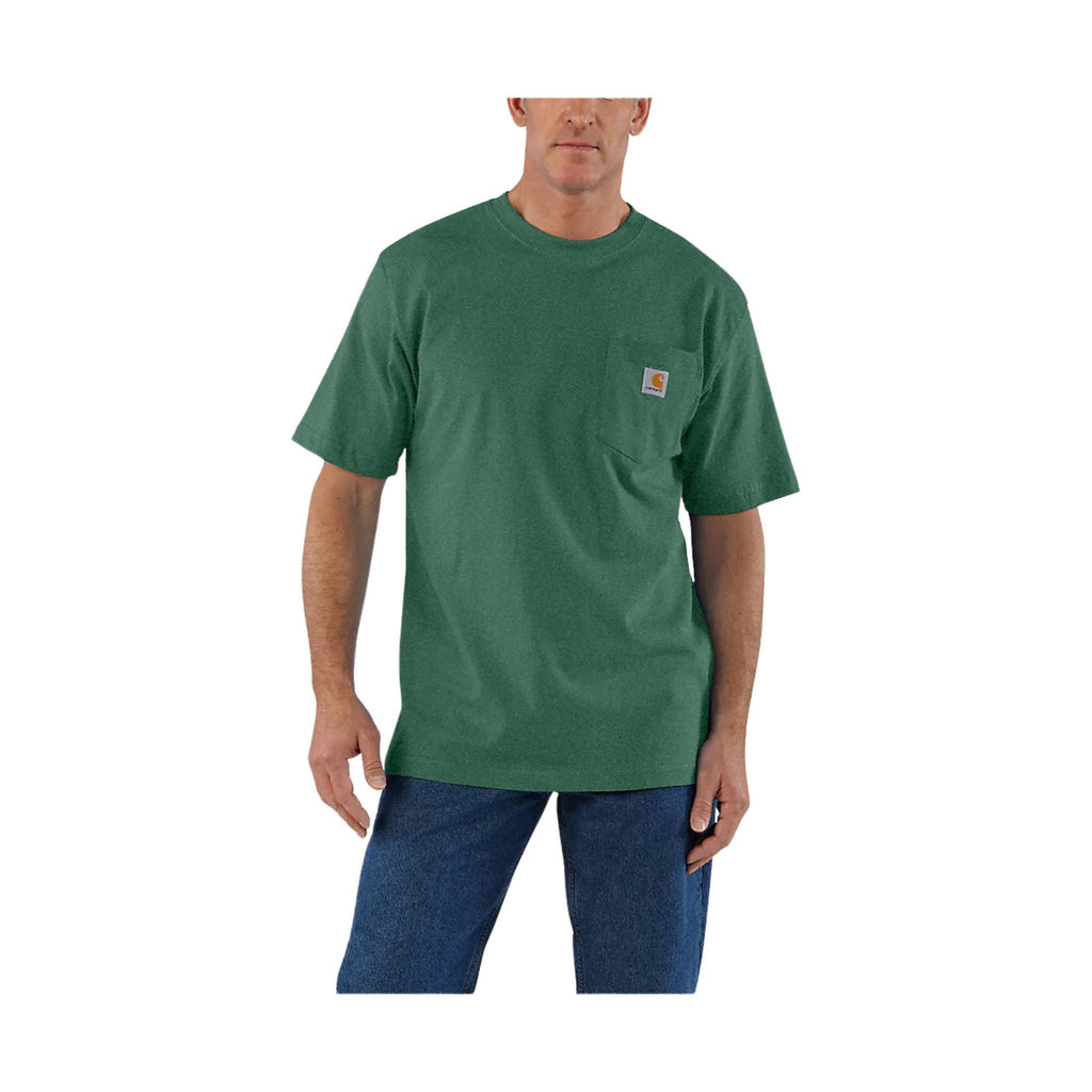 Carhartt Men's Workwear Pocket T-Shirt - Botanic Green - ONLINE STORE CREDIT/EXCHANGE ONLY - Lenny's Shoe & Apparel