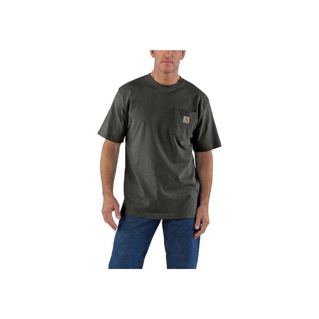 Carhartt Men's Workwear Pocket T-Shirt - Peat - Lenny's Shoe & Apparel