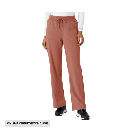 Carhartt Women's Force Cross Flex Boot Cut Scrub Pant - Wild Rose - ONLINE CREDIT/EXCHANGE - Lenny's Shoe & Apparel