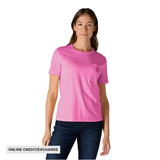 Carhartt Women's Irvine Relaxed Tee - Electric Fuchsia - ONLINE CREDIT/EXCHANGE - Lenny's Shoe & Apparel
