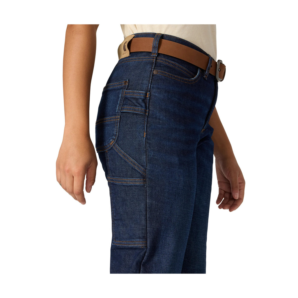Carhartt Women's Carpenter Lined Jean - Downpour - Lenny's Shoe & Apparel