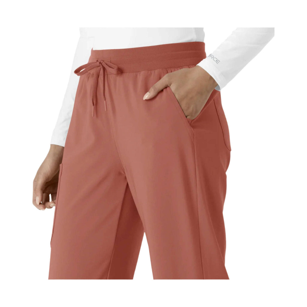 Carhartt Women's Force Cross Flex Boot Cut Scrub Pant - Wild Rose - Lenny's Shoe & Apparel