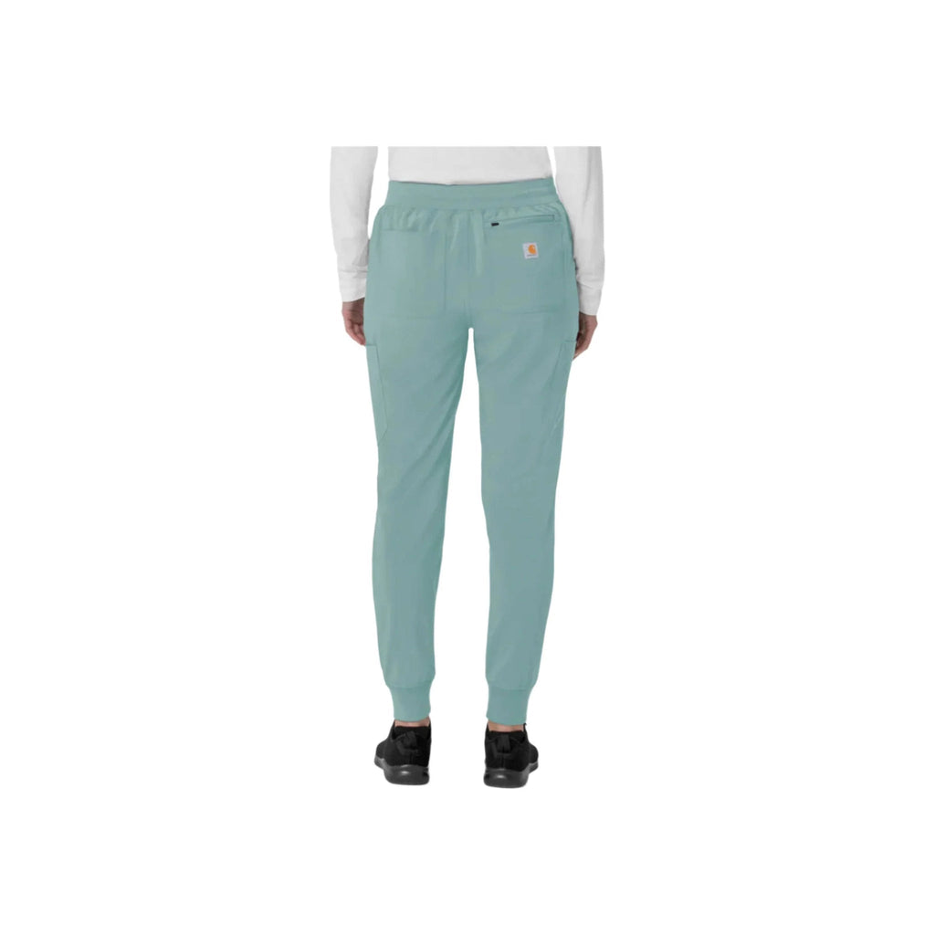 Carhartt Women's Force Cross Flex Cargo Jogger Scrub Pant - Summer Blue - Lenny's Shoe & Apparel