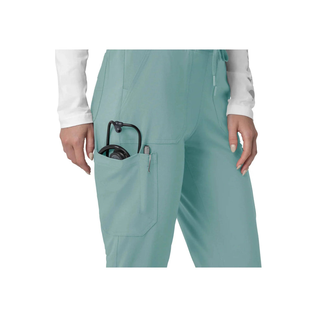 Carhartt Women's Force Cross Flex Cargo Jogger Scrub Pant - Summer Blue - Lenny's Shoe & Apparel