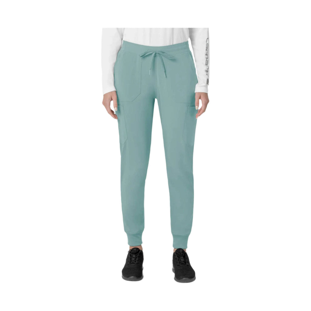 Carhartt Women's Force Cross Flex Cargo Jogger Scrub Pant - Summer Blue - Lenny's Shoe & Apparel