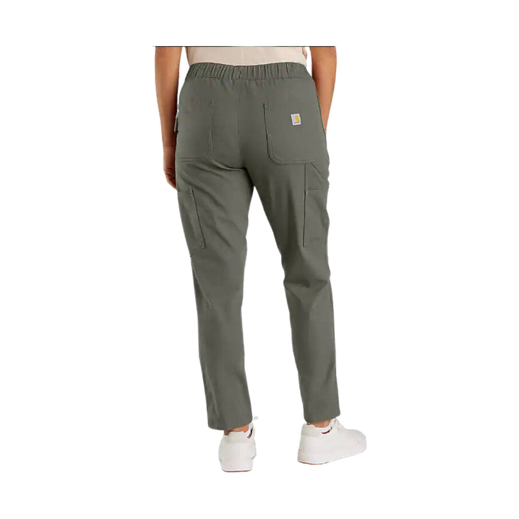 Carhartt Women's Force Relaxed Fit Ripstop Work Pant - Dusty Olive - Lenny's Shoe & Apparel