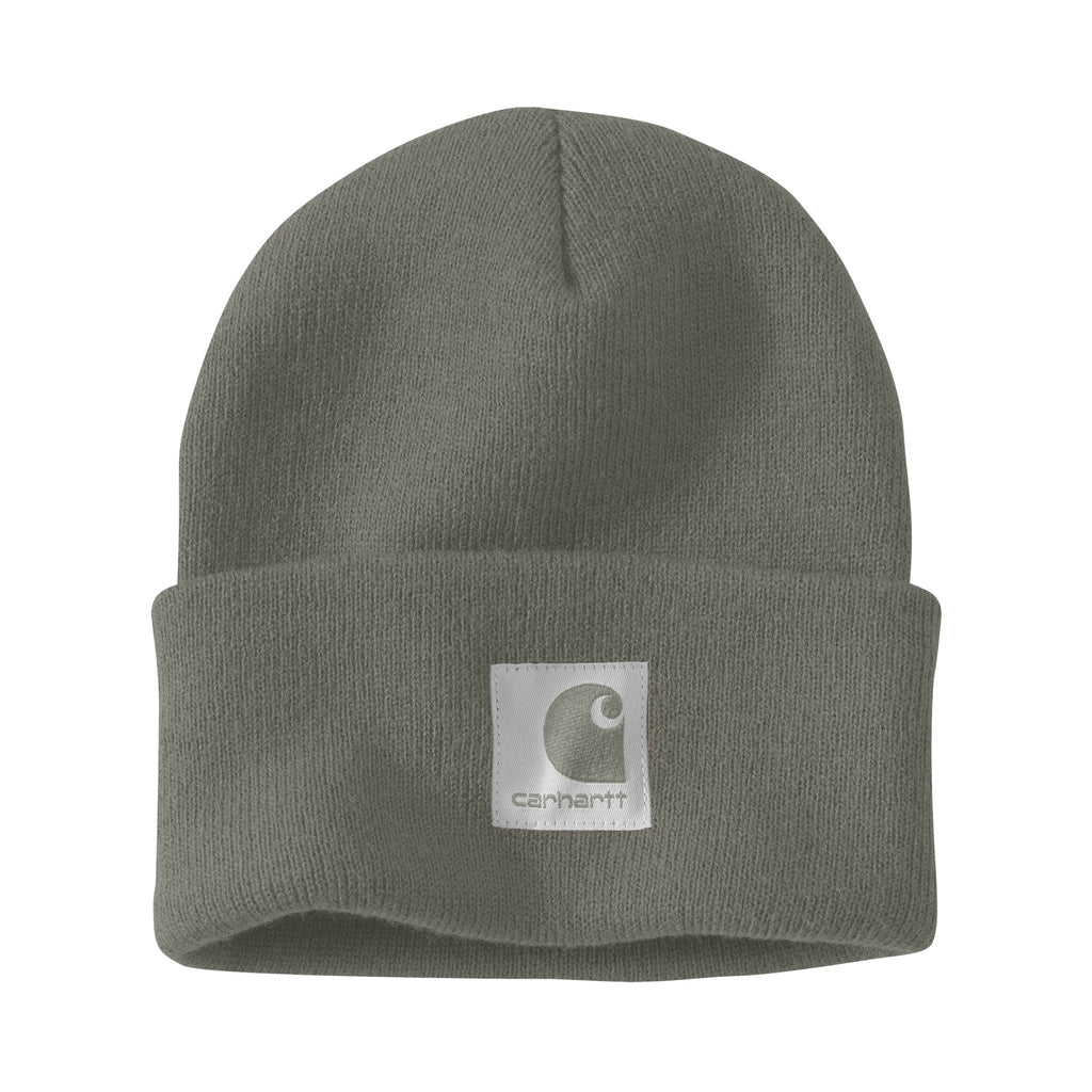 Carhartt Women's Knit Satin Lined Beanie - Dusty Olive - Lenny's Shoe & Apparel