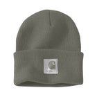 Carhartt Women's Knit Satin Lined Beanie - Dusty Olive - Lenny's Shoe & Apparel
