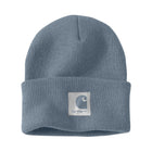 Carhartt Women's Knit Satin Lined Beanie - Light Faded Navy - Lenny's Shoe & Apparel