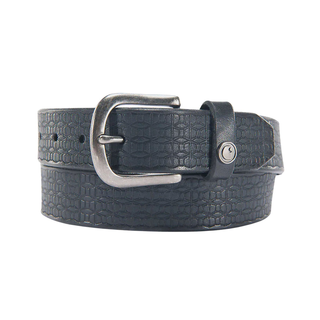 Carhartt Women's Leather Basketweave Belt - Black - Lenny's Shoe & Apparel