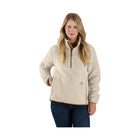 Carhartt Women's Loose Fit Fleece Pullover - Oat Milk - Lenny's Shoe & Apparel