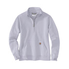 Carhartt Women's Relaxed Fit Midweight Quarter Zip Mock Neck Sweatshirt - Mica - Lenny's Shoe & Apparel