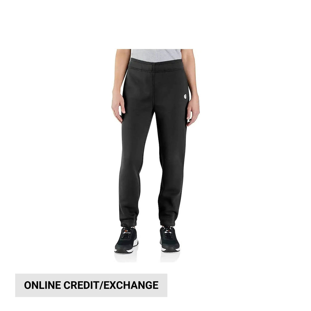 Carhartt Women's Relaxed Fit Sweatpants - Black - Lenny's Shoe & Apparel