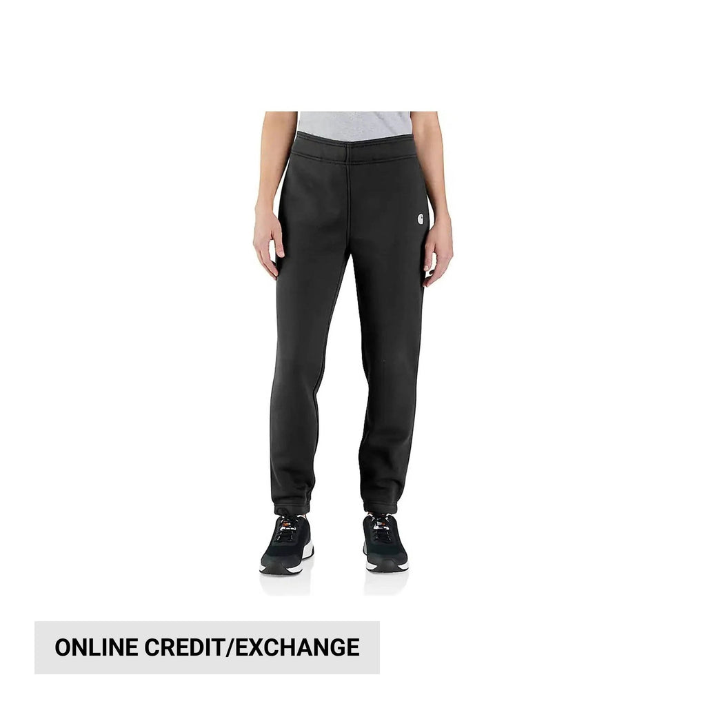 Carhartt Women's Relaxed Fit Sweatpants - Black - Lenny's Shoe & Apparel